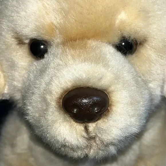 Toys R Us 2013 Golden Yellow Labrador Puppy Dog Realistic Stuffed Animal Plush - Picture 2 of 9